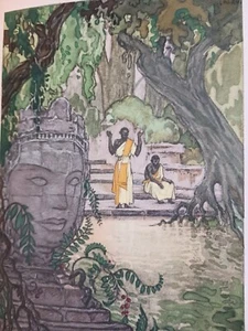 EIN PILGER VON ANGKOR PIERRE LOTI 1937 EINBAND GRAVUREN LALAU SUITE LAFUMA NUM - Bild 1 von 8