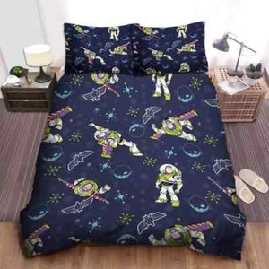 Juego de cama edredón 3D Toy Story Buzz Lightyear In Space Pattern To Infinity - Imagen 1 de 3