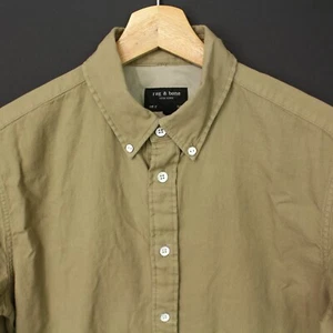 Rag & Bone Button down Shirt Size S Fit 2 Mens Long Sleeve Cotton - Picture 1 of 11