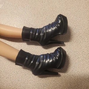 Botas negras de tacón alto Bratz Doll - Imagen 1 de 6