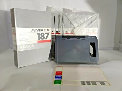 Lote de 9 Videocassettes Ampex U-matic 187 KCA-05 Foto 1 de 4