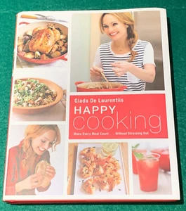 Happy Cooking by Giada De Laurentiis SIGNED 1st/1st HC DH 2015 - Cookbook - Picture 1 of 16