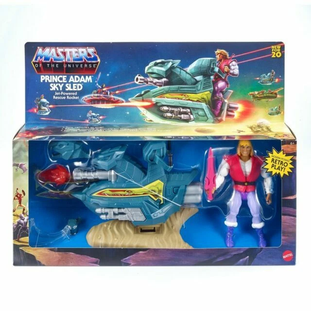 Mattel Masters of the Universe Origins Prince Adam's Sky Sled Action Figure - GPP30