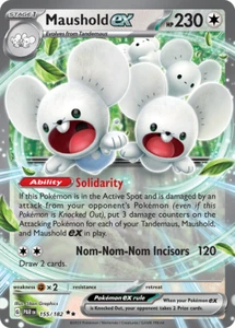 Maushold ex - 155/182 - N/M Pokemon SV04 Paradox Rift - Foto 1 di 2