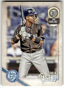 2018 Topps Gypsy Queen #117 Starlin Castro Miami Marlins Baseball - Picture 1 of 2