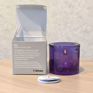 Portavelas Iittala Kivi Marimekko Amatista 60 mm Mira Nuevo EE. UU. Incluye tarifa - Imagen 1 de 4