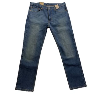 Levi's Jeans Men's 36x30 Blue Performance 511 Slim Stretch American Grunge Denim - Picture 1 of 12