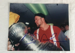 Kevin Hodson 8 x 10 Autographed Photo Stanley Cup Champion Detroit Red Wings - Picture 1 of 6