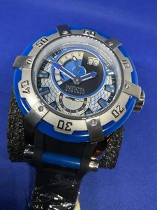 Invicta Hyperion Reserve sil/blue mod 37200 men's wristwatch, (rare). - Picture 1 of 13