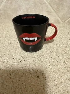 Tazza Caffè Vampiro Sono venuto ad usare la tua tazza rosso/nero - Foto 1 di 6