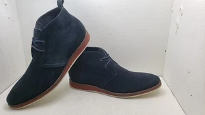 Banana Republic Men’s Avery Lace Up  Black Suede Boots - Size: 7.5 M  - Picture 1 of 12