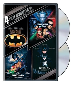 Batman / Batman Returns / Batman Forever / Batmand And Robin On DVD With E72 - Picture 1 of 3
