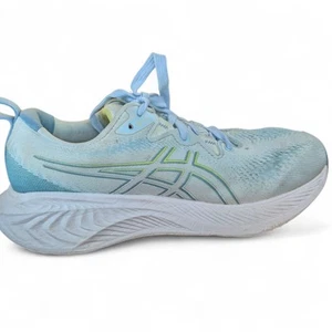 Women's Asics Gel Cumulus 25 Running Shoe Size 8.5 soothing sea/glow yellow - Picture 1 of 24