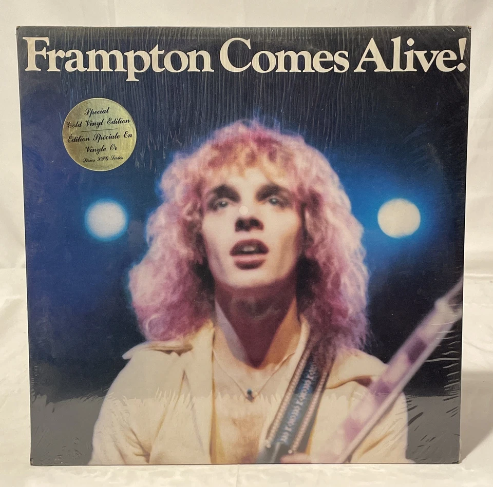 Frampton Comes Alive! Gold Edition! LP 1976 A&M Record SP-3703 Brand New Sealed - Image 1 of 4