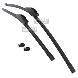 Front Windscreen Aero Wiper Blades Set For Vauxhall Insignia 2008-2017 Exact Fit - Picture 1 of 3