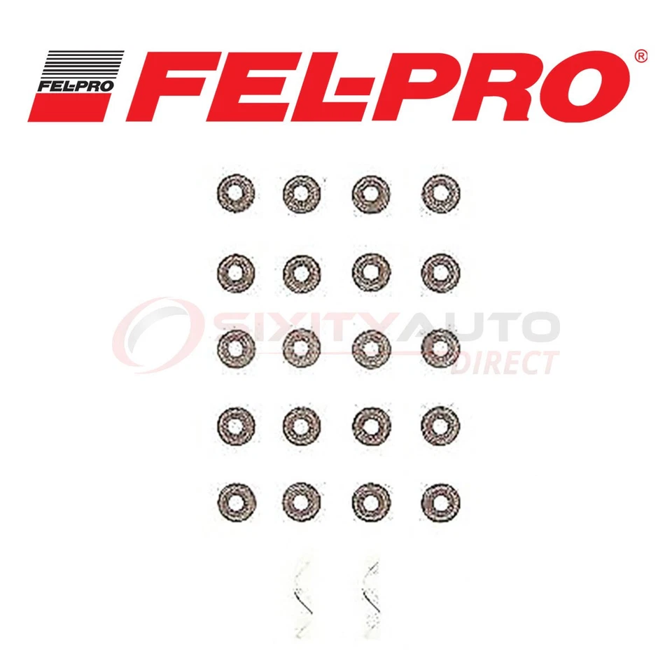 Fel Pro Valve Stem Oil Seal Set for 2003-2016 Volvo XC70 2.5L L5 - Engine jf Foto 1 de 4