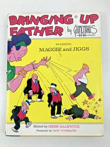 Bringing Up Father Herb Galewitz 1973 George McManus Comic Strip Collection Book - Picture 1 of 6