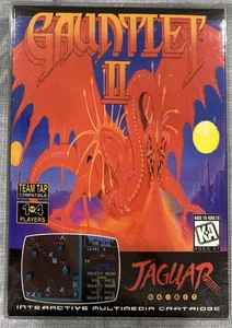 Atari Jaguar Ghouls ‘N Ghosts Cartridge Complete CIB - Picture 1 of 4