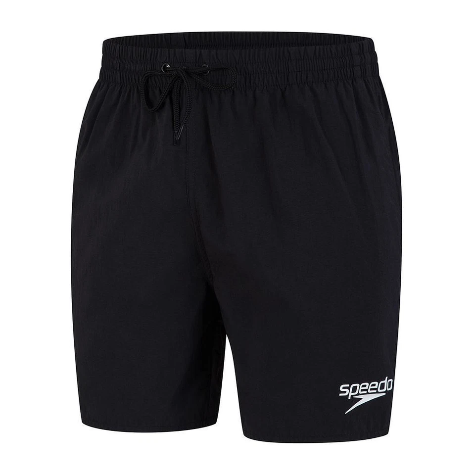 Pantalones cortos acuáticos Speedo Essentials 16" XLarge negros XLarge negros Foto 1 de 1