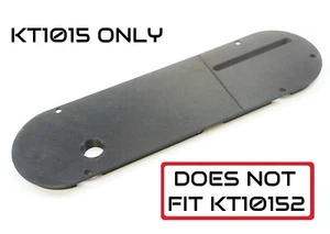 Throat Plate Insert for Kobalt KT1015 15-Amp 10-in Table Saw Zero Clearance - Picture 1 of 7