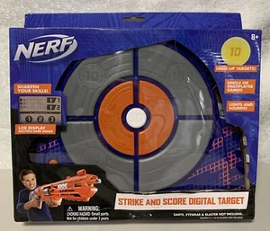 Objetivo digital Nerf N-Strike agudiza tus habilidades se ilumina edades 8+ modo de juego - Imagen 1 de 2
