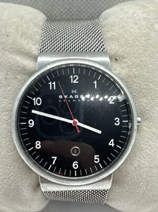 Skagen Ancher SKW6051 Men's Stainless Steel Mesh Analog Dial Quartz Watch AEA219 - Picture 1 of 11