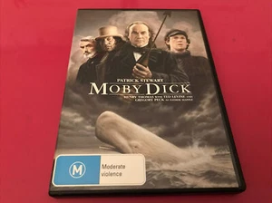 Moby Dick DVD Patrick Stewart Henry Thomas Ted Levine Gregory Peck - Picture 1 of 2