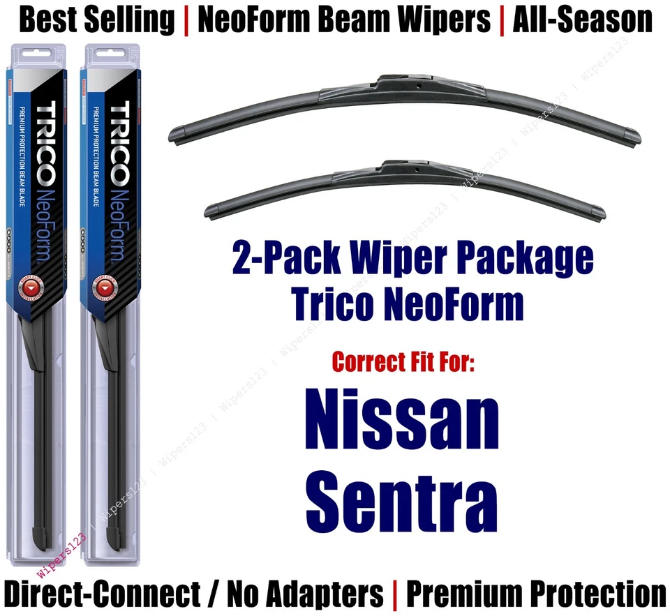 2pk Super-Premium NeoForm Wipers fit 1991-1994 Nissan Sentra 16200/190 - Image 1 of 1