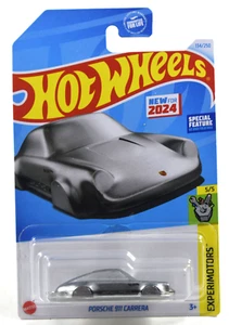 Hot Wheels Zamac Porsche 911 Carrera Keychain Experimotors 5/5 2024 1/64 - Picture 1 of 5
