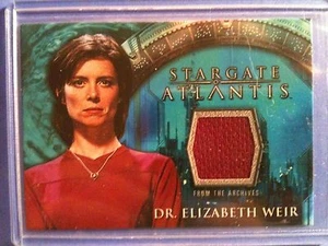 Stargate Atlantis season 1 costume card Torri Higginson - Dr. Elizabeth Weir - Picture 1 of 1