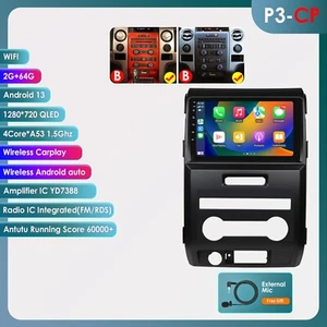 Android 13 CarPlay Car Stereo Radio GPS Navi For Ford F150 P415 Raptor 2009-2012 - Picture 1 of 18