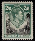 Northern Rhodesia Gvi Sg41, 2S 6D Black & Green, M Mint. Cat £18.
