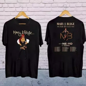 Mary J Blige Graphic T-Shirt, Mary J Blige The For My Fans Tour 2025 T-Shirt - Picture 1 of 1