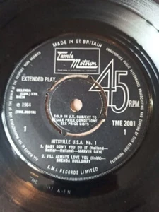 Various ‎– Hitsville U.S.A. No.1   EP  7"  Tamla Motown VG - Imagen 1 de 2