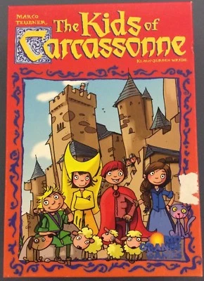 NEW Sealed Parts Rio Grande Boardgame The Kids of Carcassonne, The Box Has Issue - Image 1 of 2