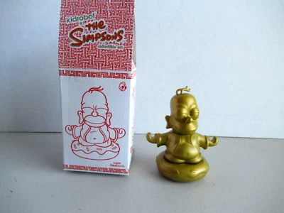 The Simpson Collectible Art Figurine Kidrobot 3"  Opened Box and Bag - Image 1 of 4