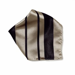 Vesuvio Napoli Handkerchief Pocket Square Hanky Men's Hankerchiefs Woven Design - Picture 1 of 9