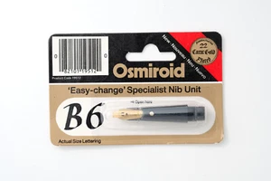 SEALED Osmiroid Bold B6 Easy Change LATER Type Fountain Pen Nib NEW - Picture 1 of 2