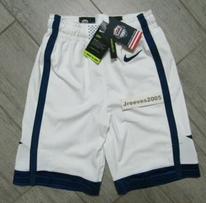 NWT Nike 2020 Team USA Authentic Home Basketball Shorts Sz 30 (S) - CT6627 100 - Picture 1 of 5