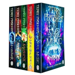 Terry Pratchett Discworld Novel Series 4 (Books 16-20) 5 Books Collection Set - Picture 1 of 1