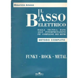 Il Basso Elettrico: Metodo Completo Libro - Spartito Nuovo - Picture 1 of 2