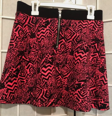 Falda Bongo Niñas ROSA Y NEGRA CREMALLERA FRONTAL 10-12 Foto 1 de 4