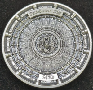 100g Forbidden City Solomon Islands 2020 $10 HR .999 Fine Silver Round (J114) - Picture 1 of 3