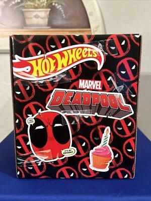 Hot Wheels Marvel DEADPOOL AND SCOOTER 2021 SDCC Exclusive Mattel Creations - Image 1 of 4