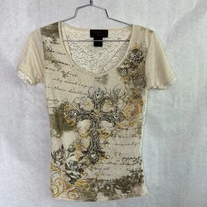 Cowgirl legend T shirt western cross women’s size medium - Picture 1 of 4