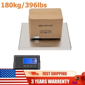 Báscula de envío digital banco industrial piso postal animal personal 396 lb - Imagen 1 de 23