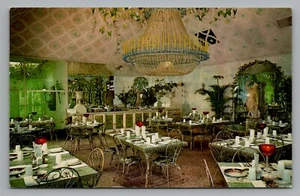 Kronleuchterzimmer im berühmten Kapok Tree Inn Clearwater Florida 1965 Postkarte - Bild 1 von 2