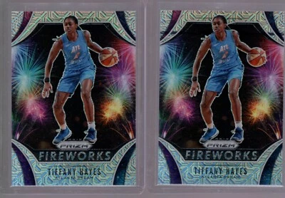 2020 Panini TIFFANY HAYES Fireworks MOJO PRIZM #4 /25 LOT X 2 - Image 1 of 2