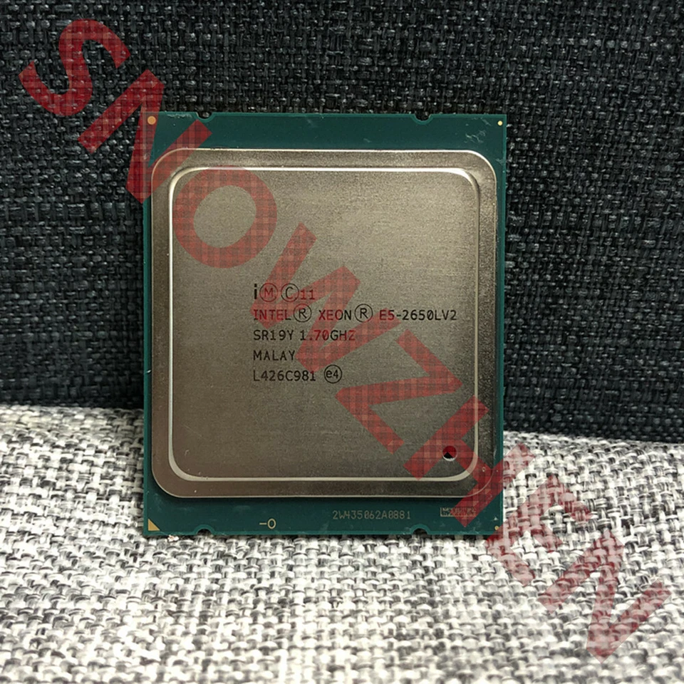 Intel Xeon E5-2650L V2 CPU 1.7GHz 25M 10-Core 7.2GT/s LGA2011 Processor - Image 1 of 1
