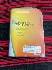 Microsoft MS Office 2007 Home & Student OEM Disc & Product Key w/ Case - Picture 1 of 6